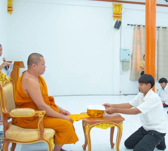 โครงการพัฒนาคุณภาพผู้เรียน ส่งเสริมคุณธรรม จริยธรรม ตามหลักศาสนา ของนักศึกษา สกร.อำเภอวังน้อย ระหว่างวันที่ 15 – 16 กรกฎาคม 2566 โดยกศน.จังหวัดพระนครศรีอยุธยา ณ วัดอินทาราม ตำบลหัวรอ อำเภอพระนครศรีอยุธยา จังหวัดพระนครศรีอยุธยา